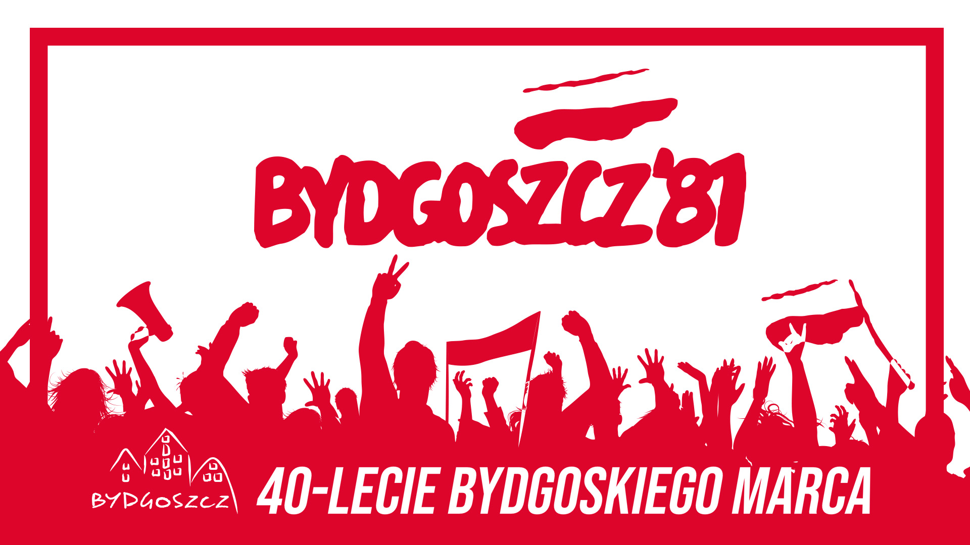 Logo 40-lecie Bydgoskiego Marca'81