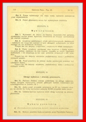 Ordynacja wyborcza do Sejmu Ustawodawczego z 28 listopada 1918 roku Ordynacja wyborcza do Sejmu Ustawodawczego z 28 listopada 1918 roku
