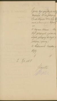 Informacja o pozostałościach prusko-rosyjskich słupów granicznych na Kujawach w 1919 r.
