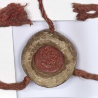 Pieczęć herbowa średnia króla Jana Olbrachta Pieczęć herbowa średnia króla Jana Olbrachta