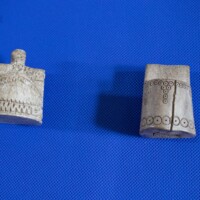 Figury szachowe z XIII wieku, poroże – król i hetman Figury szachowe z XIII wieku, poroże - król i hetman