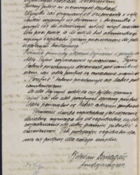 Egzamin pisemny na stanowisko asystenta miejskiego. Fragment egzaminu pisemnego na stanowisko asystenta miejskiego. Temat egzaminacyjny: Opisanie registratury, jej cel i zadania jej, środki pomocnicze, prowadzenie aktów, różnice między aktami generalnymi i specjalnymi, reproducenty, wpływy i wypływki, różnicę pomiędzy aktami tajnymi i poufnymi.