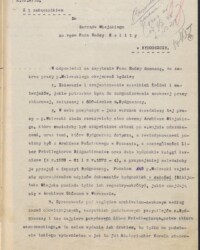 Zakres obowiązków archiwariusza miejskiego Zygmunta Malewskiego z 1935 r. Zakres obowiązków archiwariusza miejskiego Zygmunta Malewskiego z 1935 r.