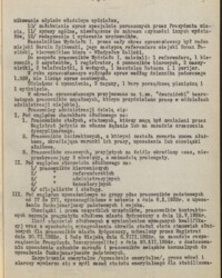 Fragment sprawozdania Wydziału I Ogólnego za lata 1934/1935 dotyczący form zatrudnienia w Zarządzie Miejskim w Bydgoszczy. Fragment sprawozdania Wydziału I Ogólnego za lata 1934/1935 dotyczący form zatrudnienia w Zarządzie Miejskim w Bydgoszczy.