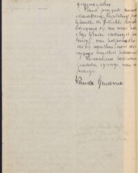 Podanie Wandy Mendówny o przyjęcie w charakterze praktykantki do Biblioteki Miejskiej w Bydgoszczy Podanie Wandy Mendówny o przyjęcie w charakterze praktykantki do Biblioteki Miejskiej w Bydgoszczy